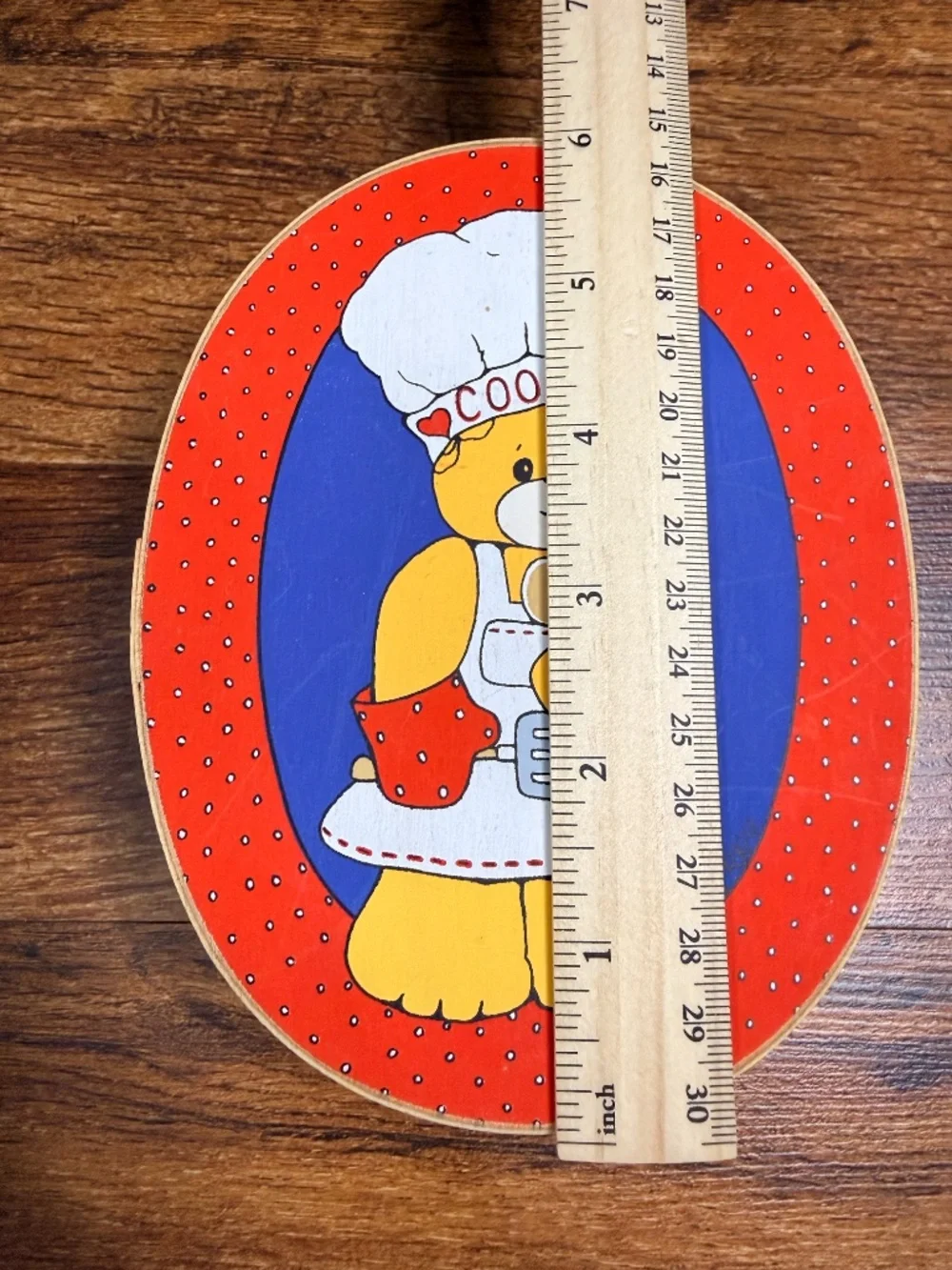 1984 ENESCO Lucy and Me Teddy Bear Cookie Cutter and Box